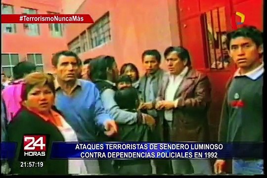 Ataques de Sendero Luminoso contra dependencias policiales en 1992