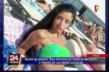 Italia: mujer se suicida tras difusión de video íntimo suyo