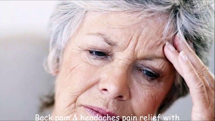Back pain & headaches pain relief with binaural tone, noise and sounds