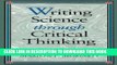 [PDF] Writing Science through Critical Thinking (Jones and Bartlett Series in Logic, Critical