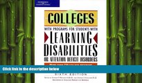 READ book  Colleges With Programs for Students With Learning Disabilities Or Attention Deficit