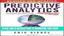 New Book Predictive Analytics: The Power to Predict Who Will Click, Buy, Lie, or Die