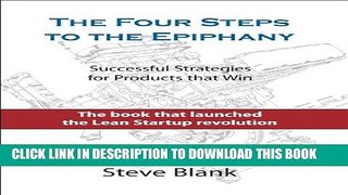 New Book The Four Steps to the Epiphany
