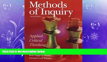 EBOOK ONLINE  Methods of Inquiry: Applied Critical Thinking  DOWNLOAD ONLINE