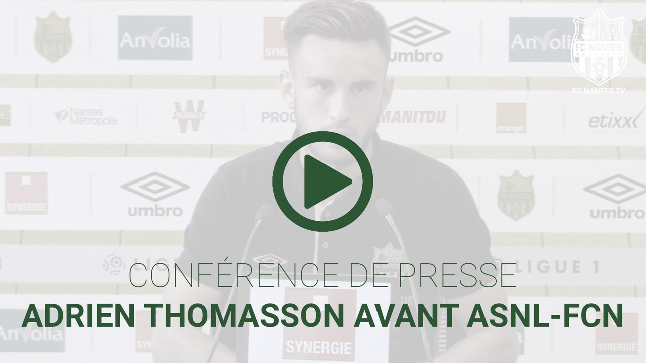 Adrien Thomasson avant ASNL-FCN