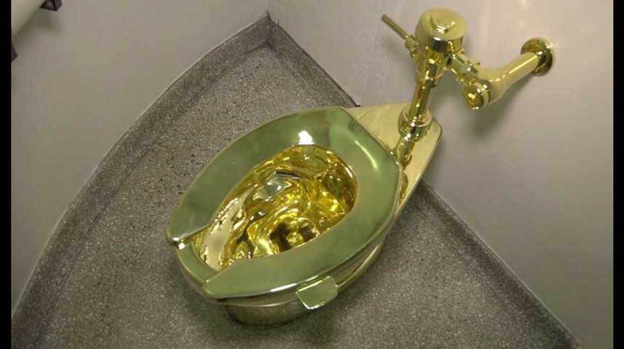 Le musée Guggenheim met des toilettes en or à disposition de ses visiteurs