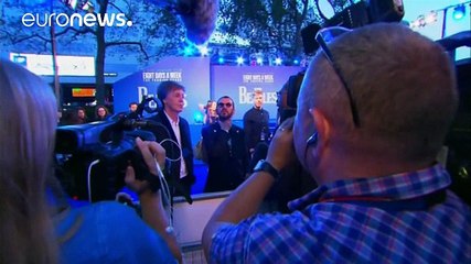 Пол МакКартні та Рінґо Старр — на прем'єрі стрічки про легендарний The Beatles