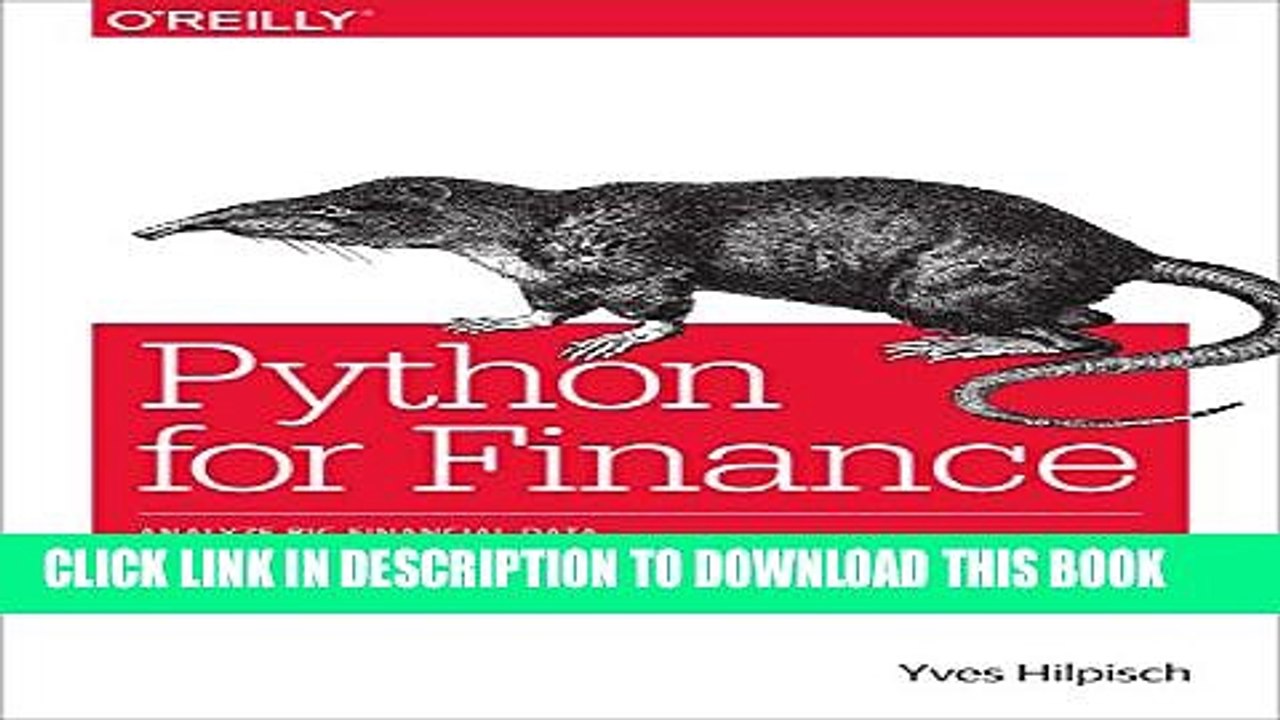 [PDF] Python for Finance: Analyze Big Financial Data Full Colection