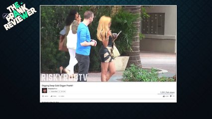 RiskyRobTv EXPOSED - Digging Deep Gold Digger Prank