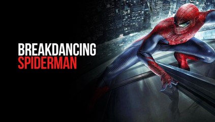 Spider-Man Breakdances on Homecoming Set