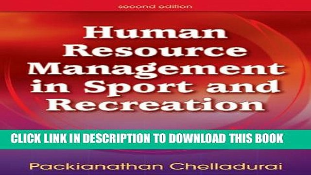 [PDF] Human Resource Management in Sport and Recreation - 2nd Edition Popular Colection