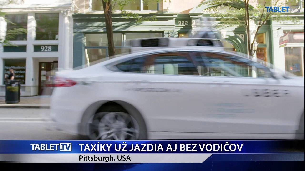 TAXÍKY UŽ JAZDIA AJ BEZ VODIČOV