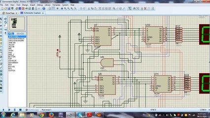 Circuit Diagram Design - Chronometer Without PIC (Project)