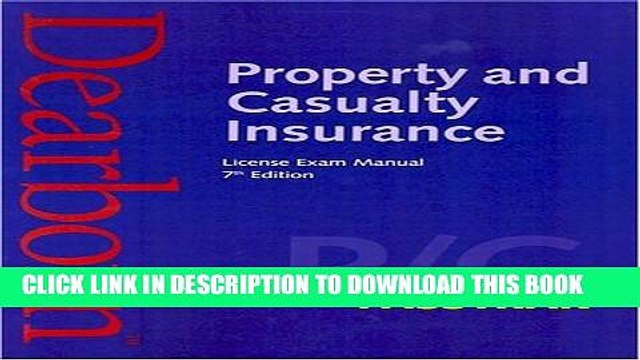 [PDF] Property and Casualty Insurance License Exam Manual, 7th Edition Popular Online
