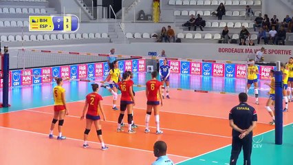 Replay - Bosnie/Espagne - Qualification Championnat d'Europe Féminin 2017 à Bordeaux