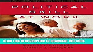 [PDF] Political Skill at Work: Impact on Work Effectiveness Popular Colection