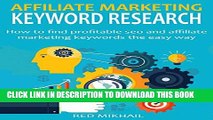 [PDF] Affiliate Marketing Keyword Research: How to find profitable seo and affiliate marketing