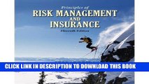 [PDF] Principles of Risk Management and Insurance 11th Edition (Book Only) Full Colection