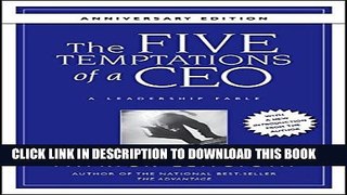 Collection Book The Five Temptations of a CEO,  Anniversary Edition: A Leadership Fable