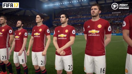 FIFA 17 : les visages et notes de Manchester United !