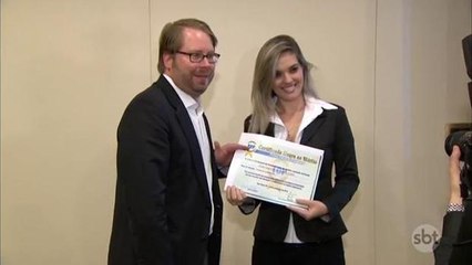 SBT recebe o prêmio Top Of Quality Brazil