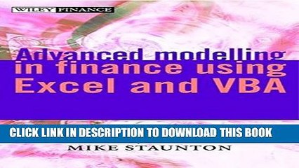 [PDF] Advanced modelling in finance using Excel and VBA Full Colection