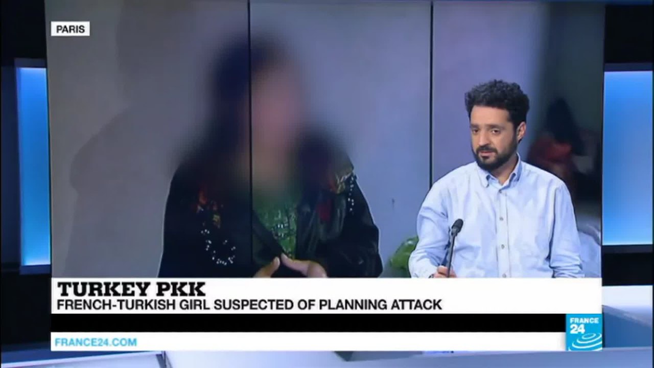 Turkey : A French woman arrested & accused of plotting a suicide attack on behalf of he PKK