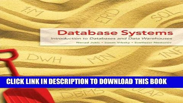 New Book Database Systems: Introduction to Databases and Data Warehouses