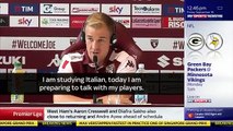 hart speaks italian after 1 week in torin