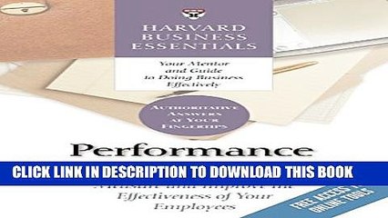 [PDF] Harvard Business Essentials: Performance Management: Measure and Improve the Effectiveness