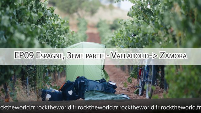 Cyclo-tourisme en espagne: Valladolid to Zamora (RTW ep09)