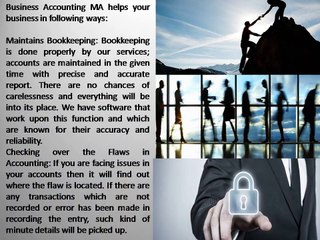 Ease your Business with Business Accounting MA