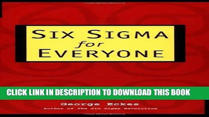 [PDF] Six Sigma for Everyone Popular Online