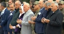 Başbakan, Şehit Olan 9 Güvenlik Görevlisinin Erzurum'daki Cenaze Törenine Katıldı