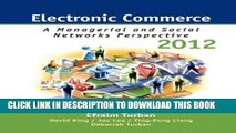 New Book Electronic Commerce 2012: Managerial and Social Networks Perspectives (7th Edition)