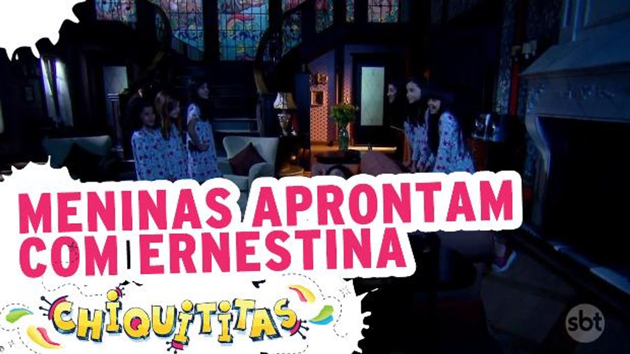 Meninas aprontam com Ernestina