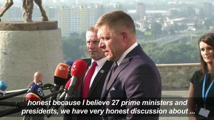 EU summit: Fico calls for unity, honesty at talks
