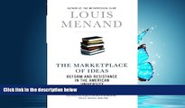 Enjoyed Read The Marketplace of Ideas: Reform and Resistance in the American University (Issues of