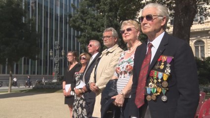 Les noms de victimes civiles et militaires de 1916 lus lors du Belgian Memorial Day