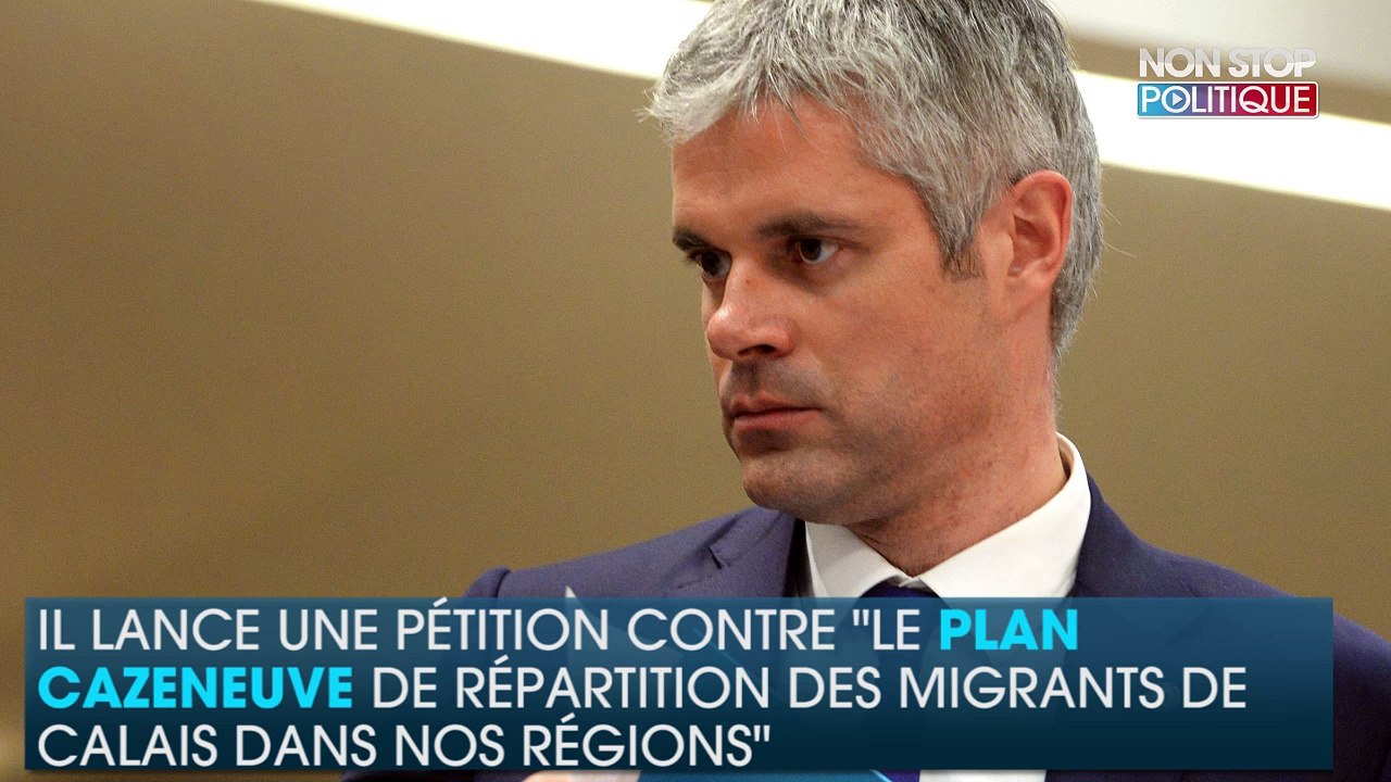 Laurent Wauquiez monte au créneau contre Bernard Cazeneuve, il lance une pétition contre la création d’autres "jungles"