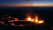 Eruption du Piton de la Fournaise filée par un drône
