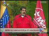 Mira cómo Maduro ofendió a uno de sus compañeros del Metro de Caracas