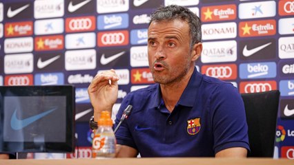 Luis Enrique: "El horario no es excusa"