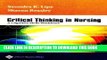 [PDF] Critical Thinking in Nursing: A Cognitive Skills Workbook Popular Online