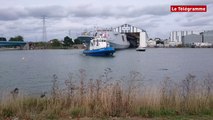 Lorient. DCNS : mise à flot de la Fremm Bretagne