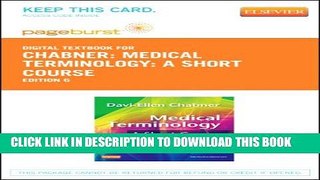 [PDF] Medical Terminology: A Short Course - Pageburst E-Book on VitalSource (Retail Access Card)