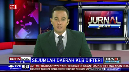 Penyebaran Kasus Difteri di Indonesia