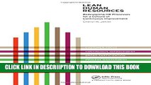 [PDF] Lean Human Resources: Redesigning HR Processes for a Culture of Continuous Improvement Full