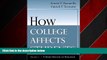 Online eBook How College Affects Students: A Third Decade of Research