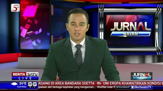 Kapal Pengangkut Semen Terbakar di Pelabuhan Tanjung Priok